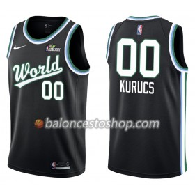 Camiseta Hombre NBA Brooklyn Nets Rodions Kurucs 00 Nike 2019 Rising Star Swingman